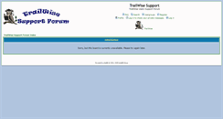 Desktop Screenshot of forum.trailwise.org.uk